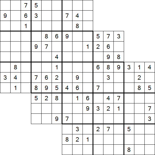 Tripledoku - Difficile