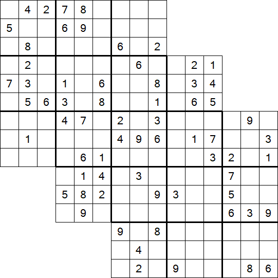 Tripledoku - Difficile