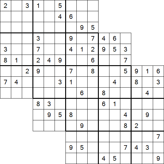 Tripledoku - Difficile