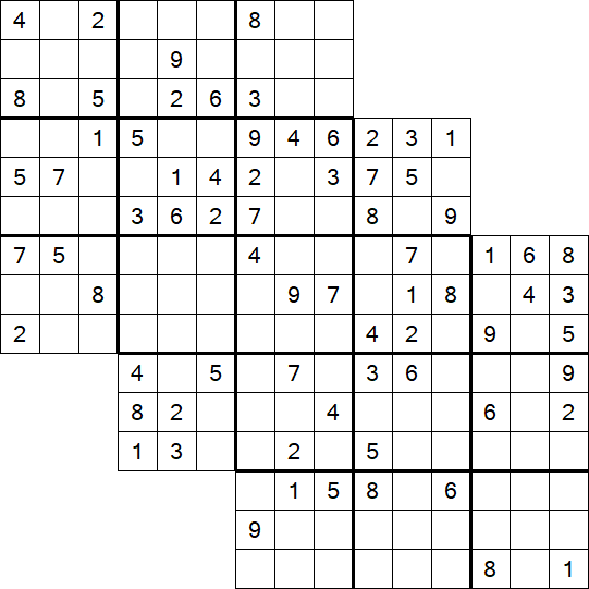 Tripledoku - Difficile