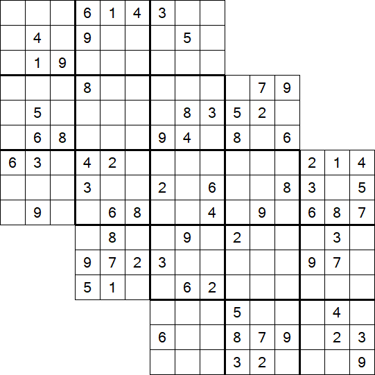 Tripledoku - Difficile