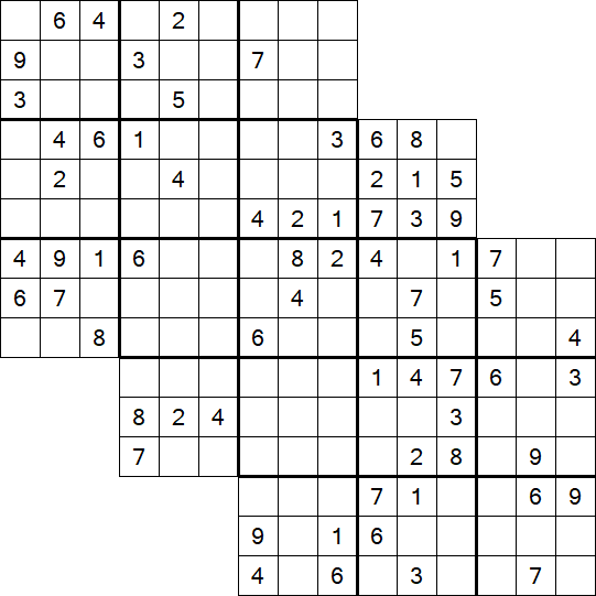 Tripledoku - Difficile