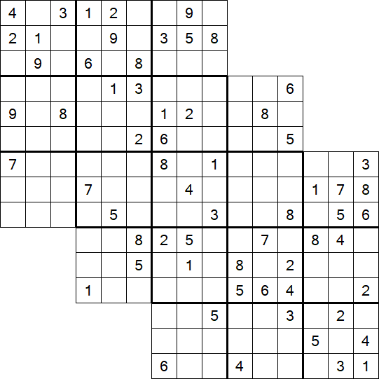 Tripledoku - Difficile