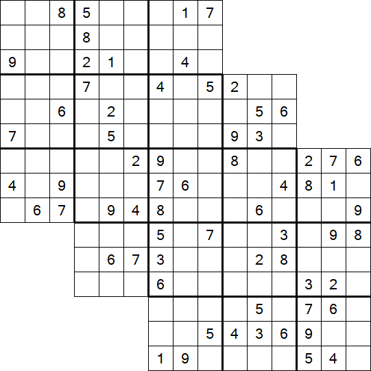 Tripledoku - Difficile