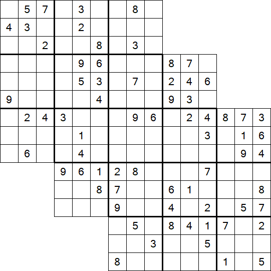 Tripledoku - Difficile