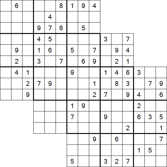 Tripledoku - Difficile