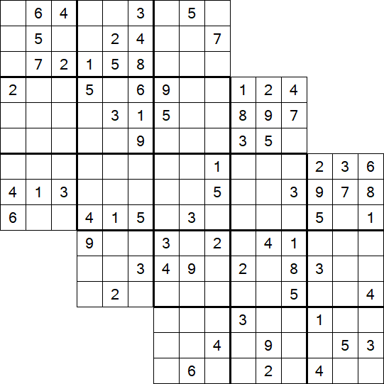 Tripledoku - Difficile