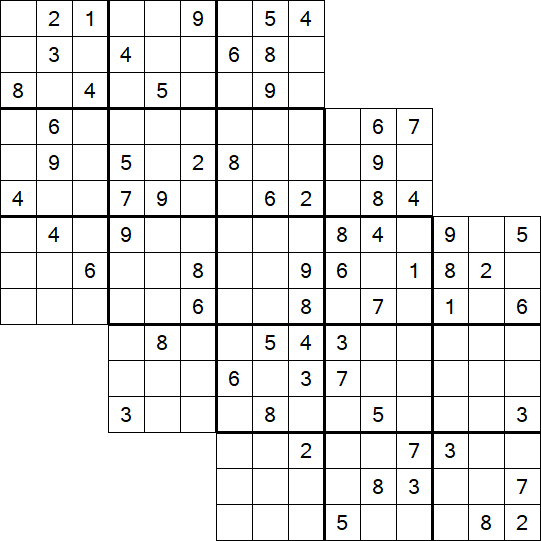 Tripledoku - Difficile