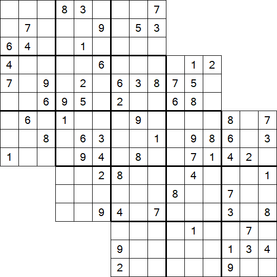 Tripledoku - Difficile