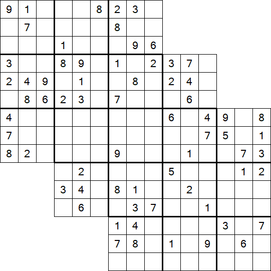 Tripledoku - Difficile