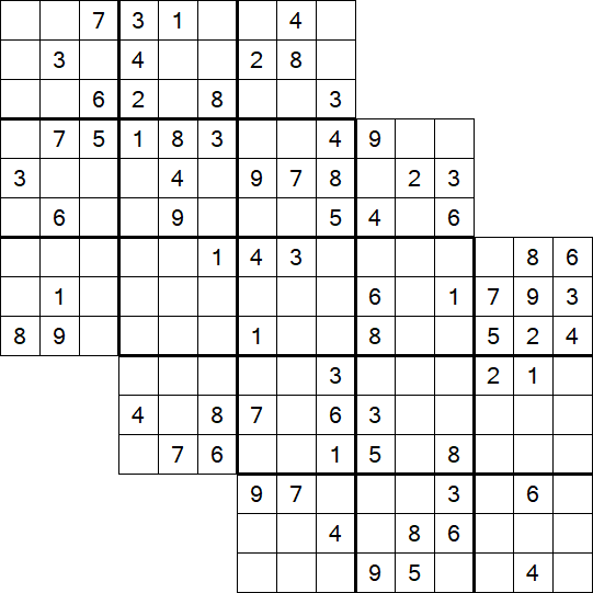 Tripledoku - Difficile