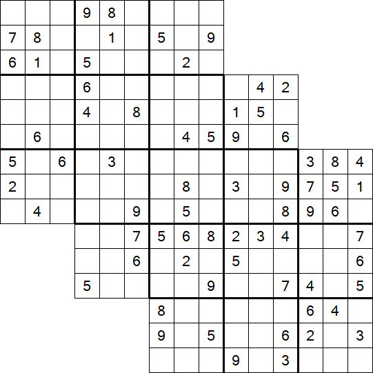 Tripledoku - Difficile