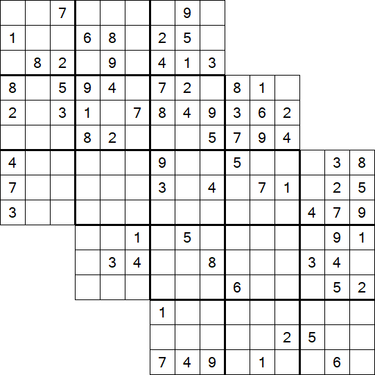 Tripledoku - Difficile