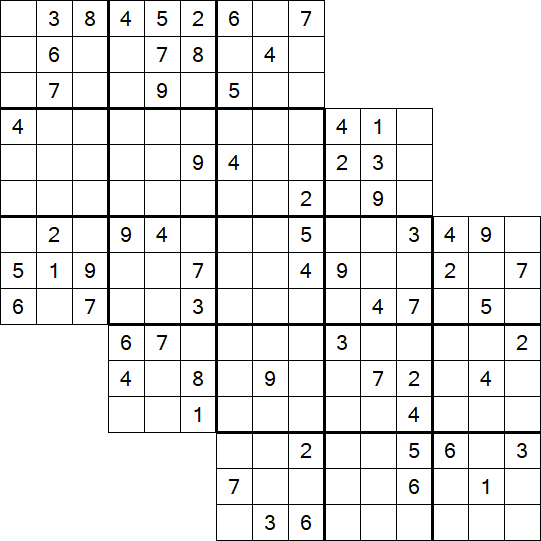 Tripledoku - Difícil