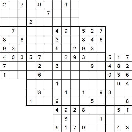 Tripledoku - Difícil