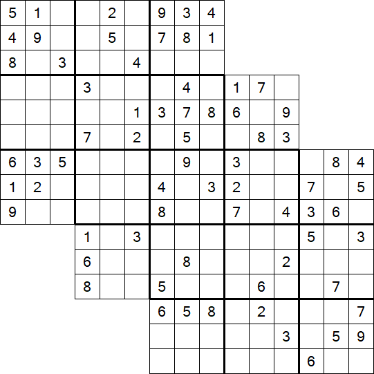 Tripledoku - Difícil