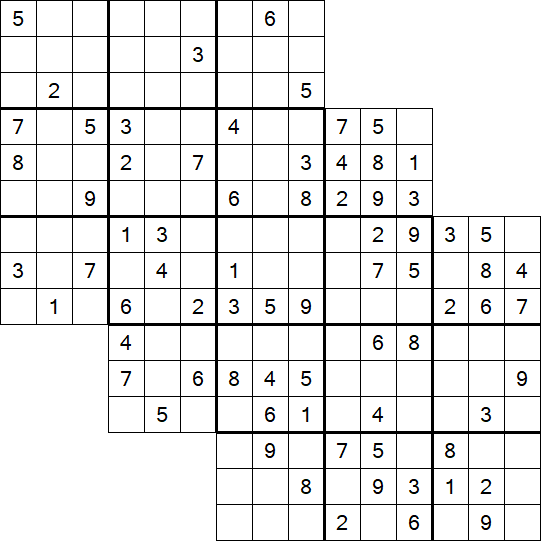 Tripledoku - Difficile