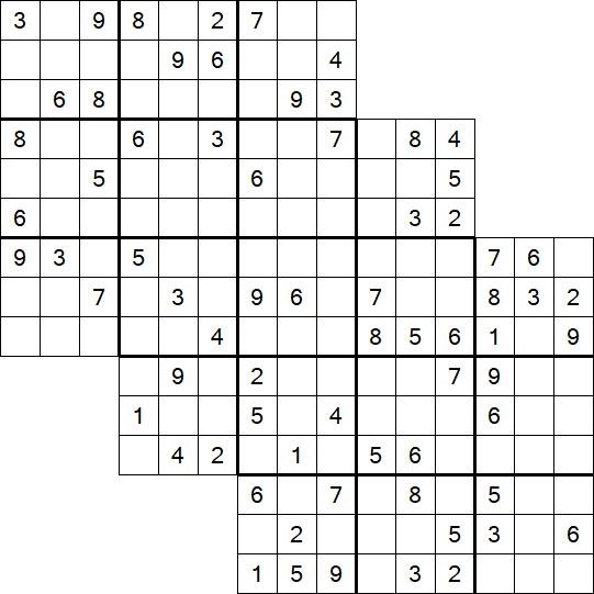 Tripledoku - Difficile