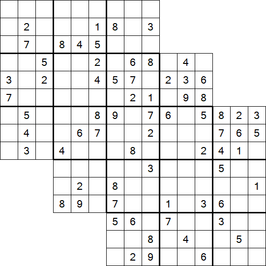 Tripledoku - Difficile