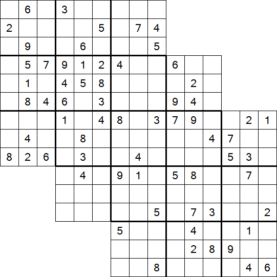 Tripledoku - Difficile