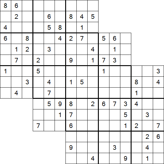 Tripledoku - Difficile