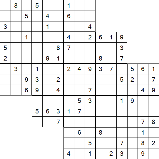 Tripledoku - Difficile