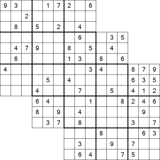 Tripledoku - Difficile