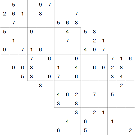 Tripledoku - Difficile