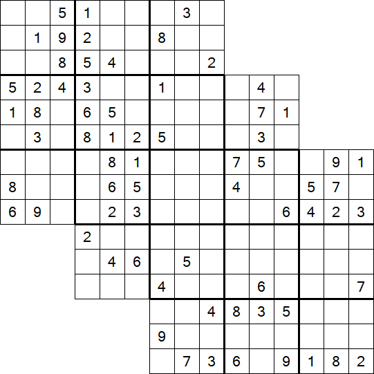 Tripledoku - Difficile