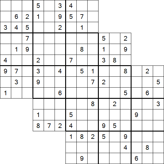 Tripledoku - Difficile