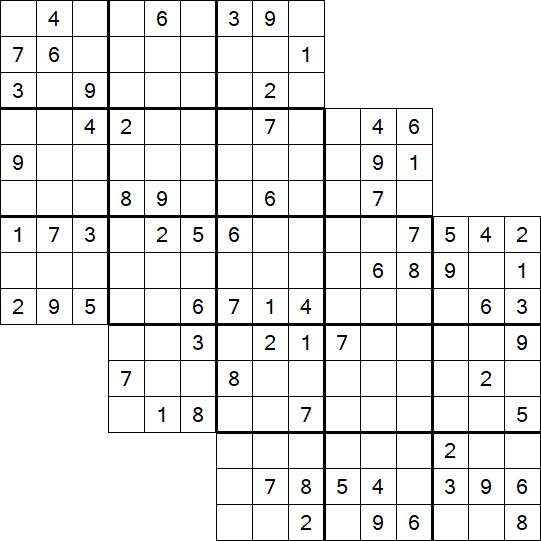 Tripledoku - Difficile