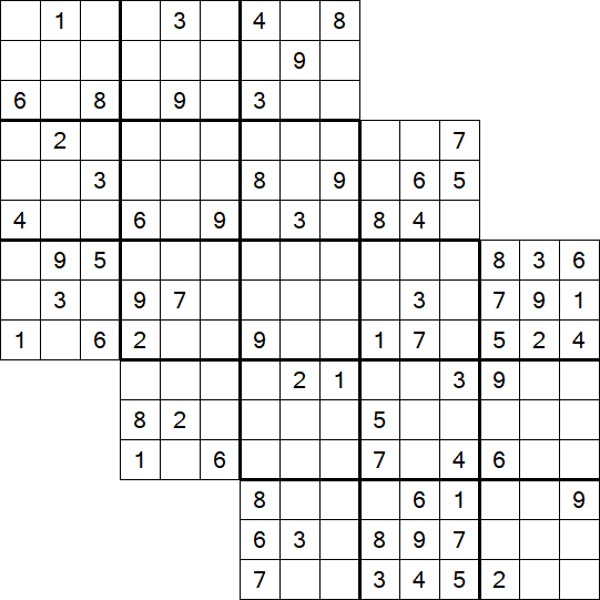 Tripledoku - Difficile