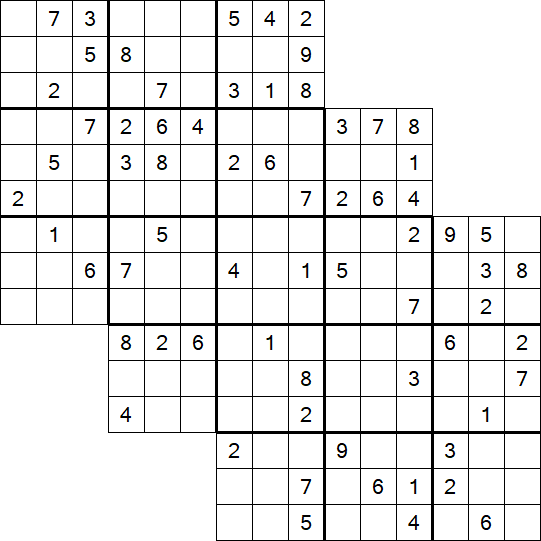 Tripledoku - Difficile