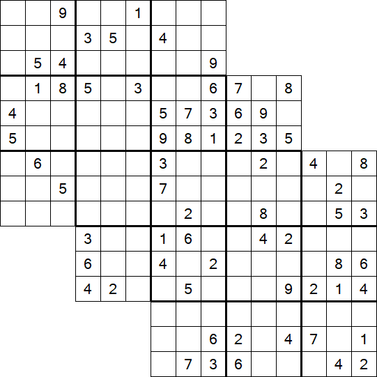 Tripledoku - Difficile