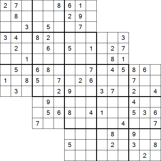 Tripledoku - Difficile