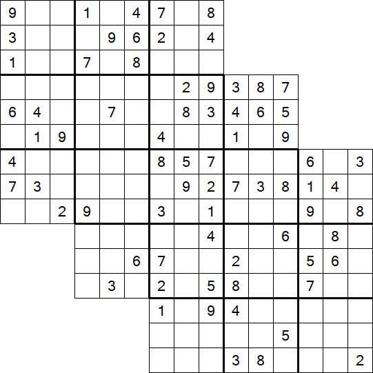 Tripledoku - Difficile