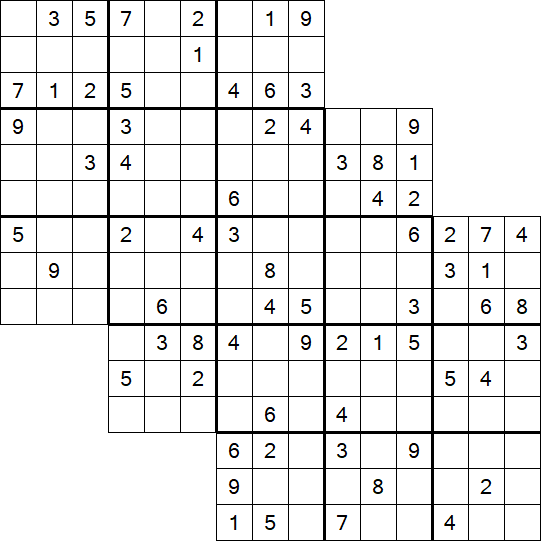 Tripledoku - Difficile