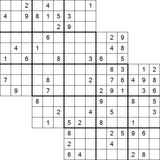 Tripledoku - Difficile