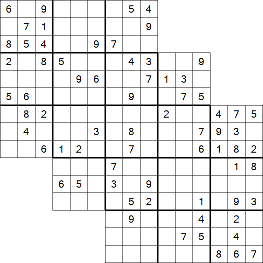 Tripledoku - Difficile