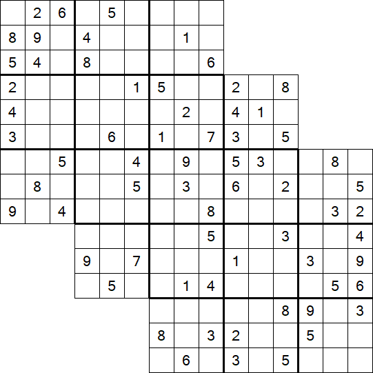 Tripledoku - Difficile