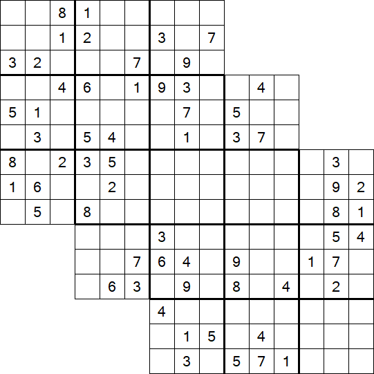 Tripledoku - Difficile