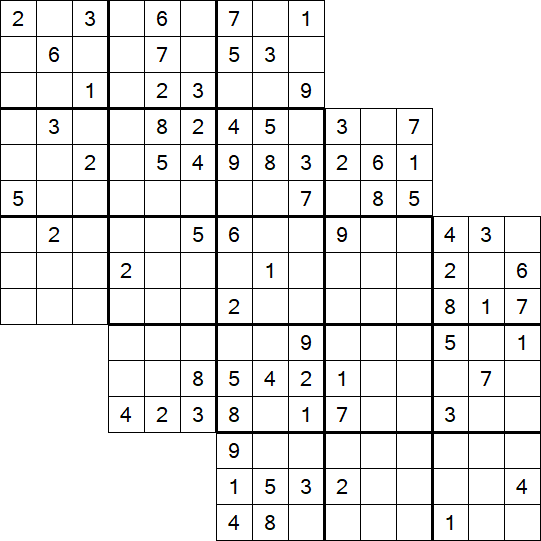 Tripledoku - Difficile