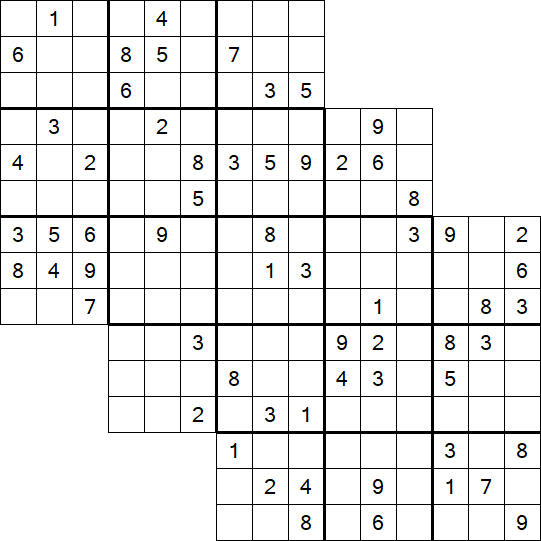 Tripledoku - Difficile