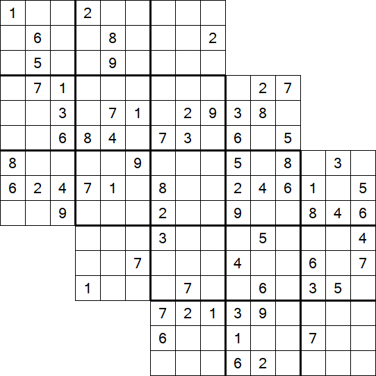 Tripledoku - Difficile