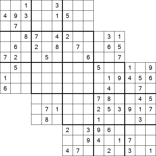 Tripledoku - Difficile