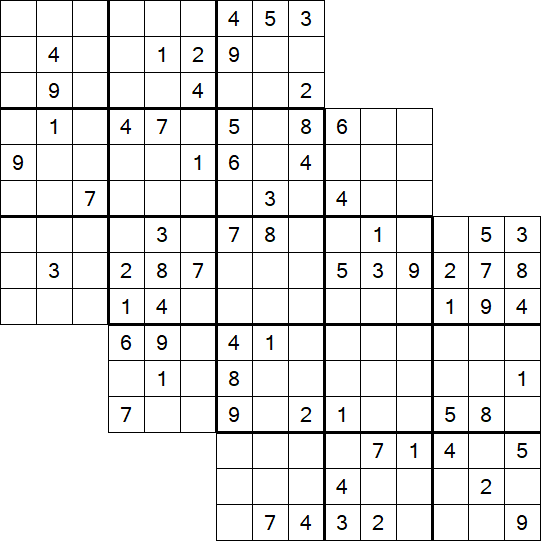 Tripledoku - Difficile