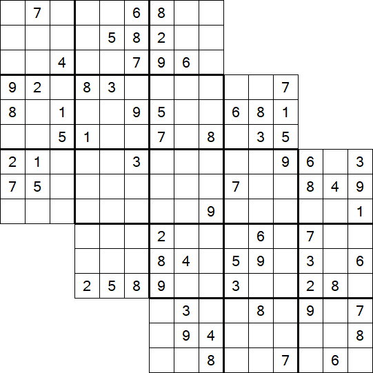 Tripledoku - Difficile