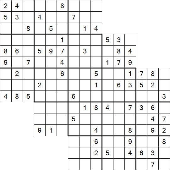 Tripledoku - Difficile