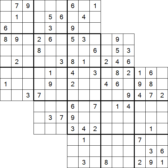 Tripledoku - Difficile