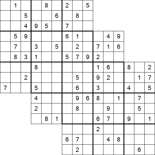 Tripledoku - Difficile